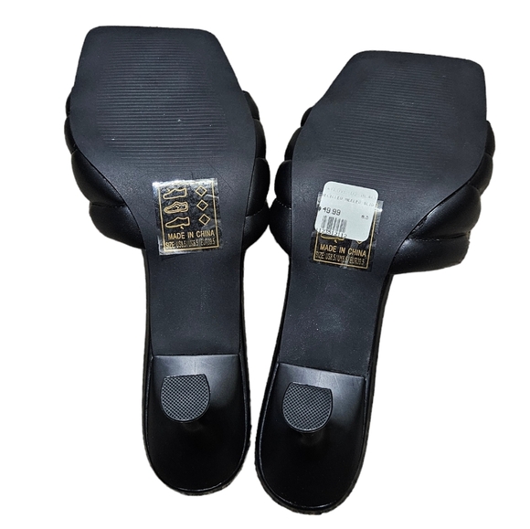 NWT One Planet by Quipid Jaylove Kitten Heels in Black - Picture 6 of 8